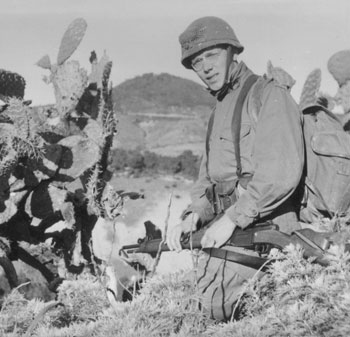 Fray Gerardo, jefe de sección de infantería en el Constantinois.