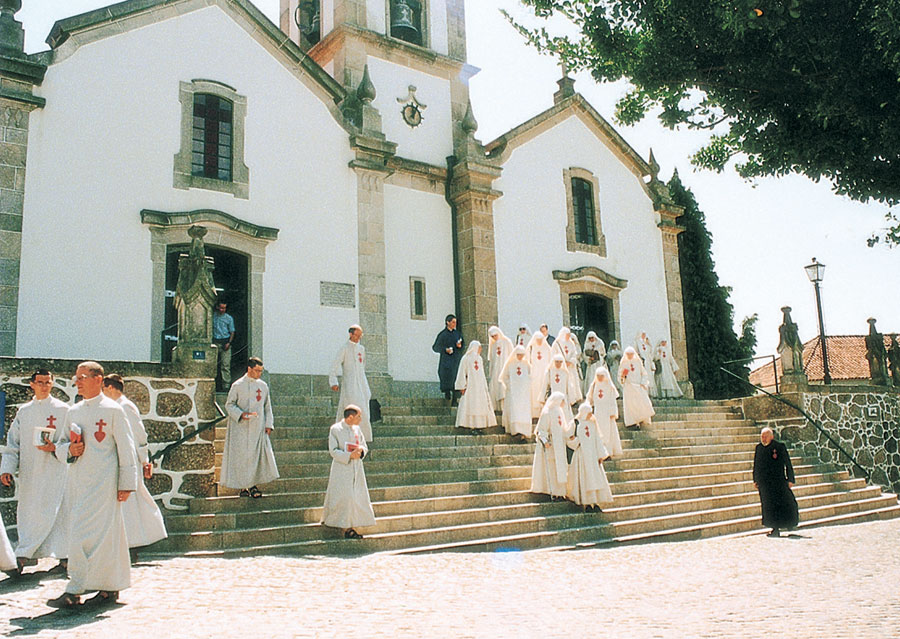 Foto de la iglesia en Moure